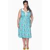 Dancing Days - HERITAGE Long dress - Blue Product image
